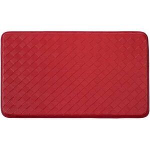 Chef Gear Faux-Leather Diamond Weave 18 x 30 in. Comfort Chef Mat